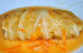 Голубцы с мясом и рисом