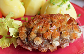 Котлеты по-киевски из рубленого мяса