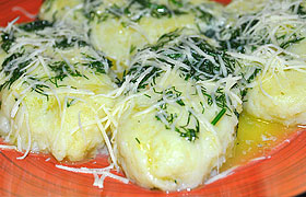 Колдуны из отварного картофеля