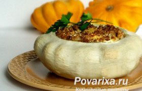 Овощи с начинкой из фарша