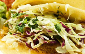 Жареные такос с мясным фаршем