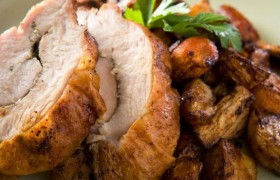 Грудка индейки с овощами