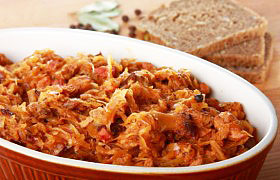 Бигос с мясопродуктами