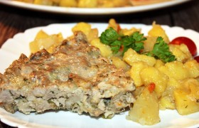 Мясная запеканка с картофелем в мультиварке - фото №9