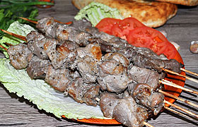 Свиные шашлыки в духовке