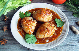 Курица по-адыгейски