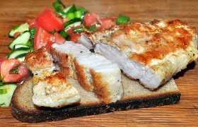 Отбивные из свиной грудинки