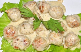 Фрикадельки с сыром