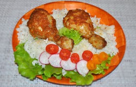 Куриные ножки в луково-чесночном маринаде