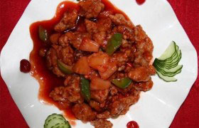 Мясо с изумительным соусом