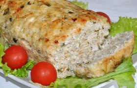 Мясной хлеб из курицы